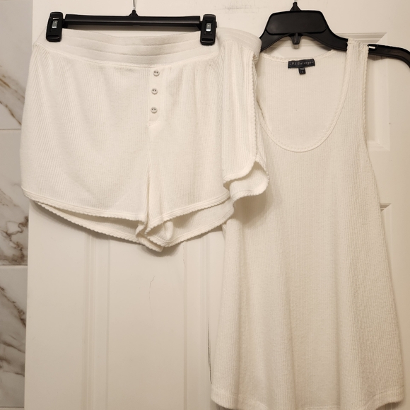 PJ Salvage Textured Essentials Shorts Lounge Set - Picture 7 of 12